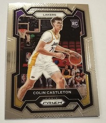 2023-24 Panini Prizm #287 Colin Castleton Rookie RC LA Lakers